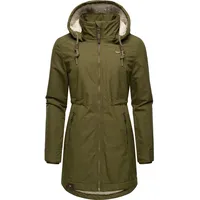 Ragwear Winterjacke "Dakkota", Damen, Gr. XXXL(46), grün (helloliv), Außenmaterial: