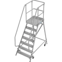 Krause Podestleiter fahrbar 7 Stufen