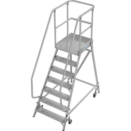 Krause Podestleiter fahrbar 7 Stufen