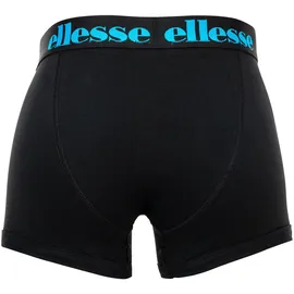 Ellesse Yema 7 Pack Boxer Shorts Schwarz / Mehrfarbig L