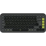 Logitech POP Icon Keys DE Grafit / Grün