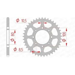 AFAM Standard-Stahlkrone 14312 - 520