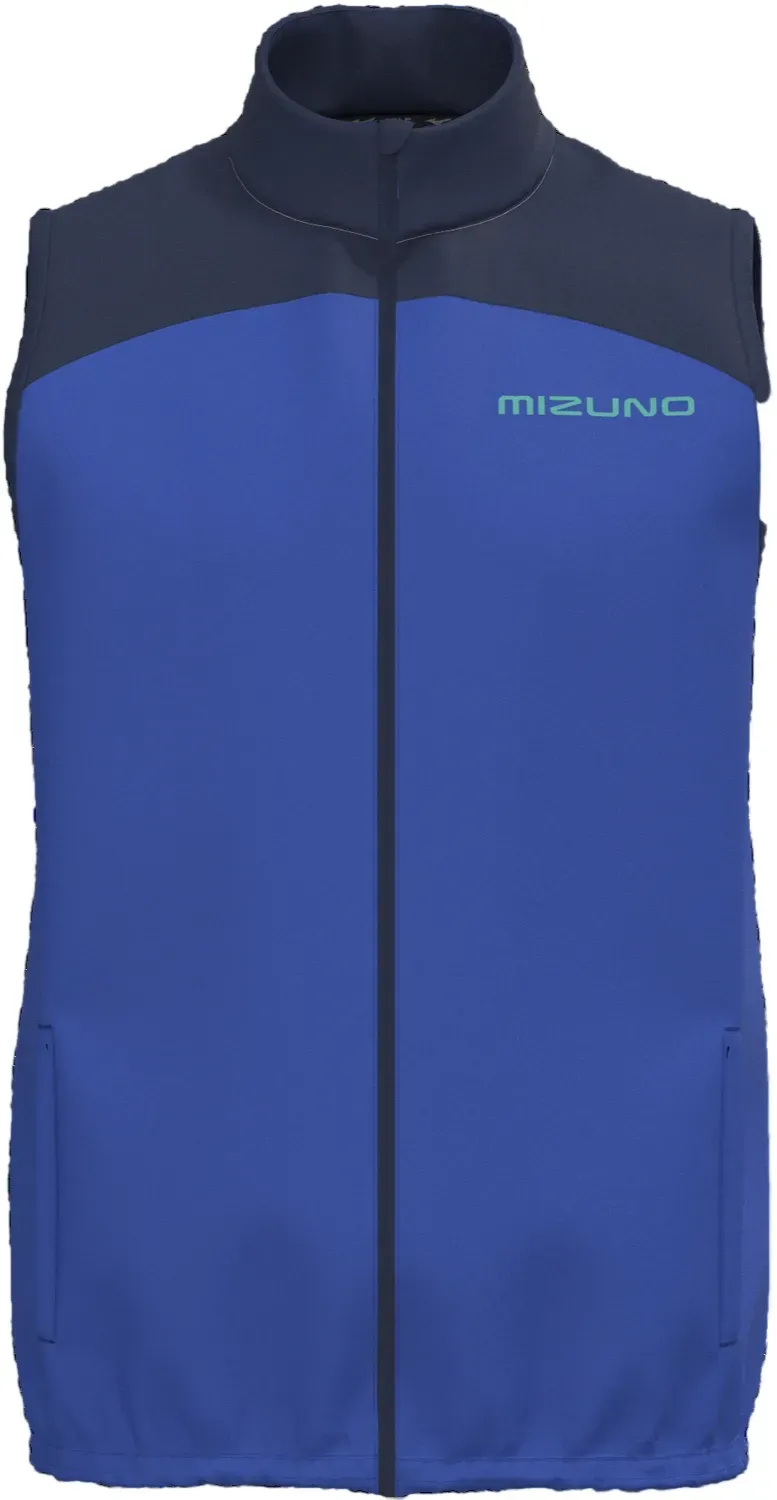 Mizuno Weste Tech, blau