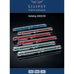 LILIPUT L020230 Katalog Liliput-Katalog 2023/2024 (H0, H0e, N) Deutsch