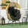Outsunny Rattansessel Korbsessel 120 x 120 x 80 cm sand