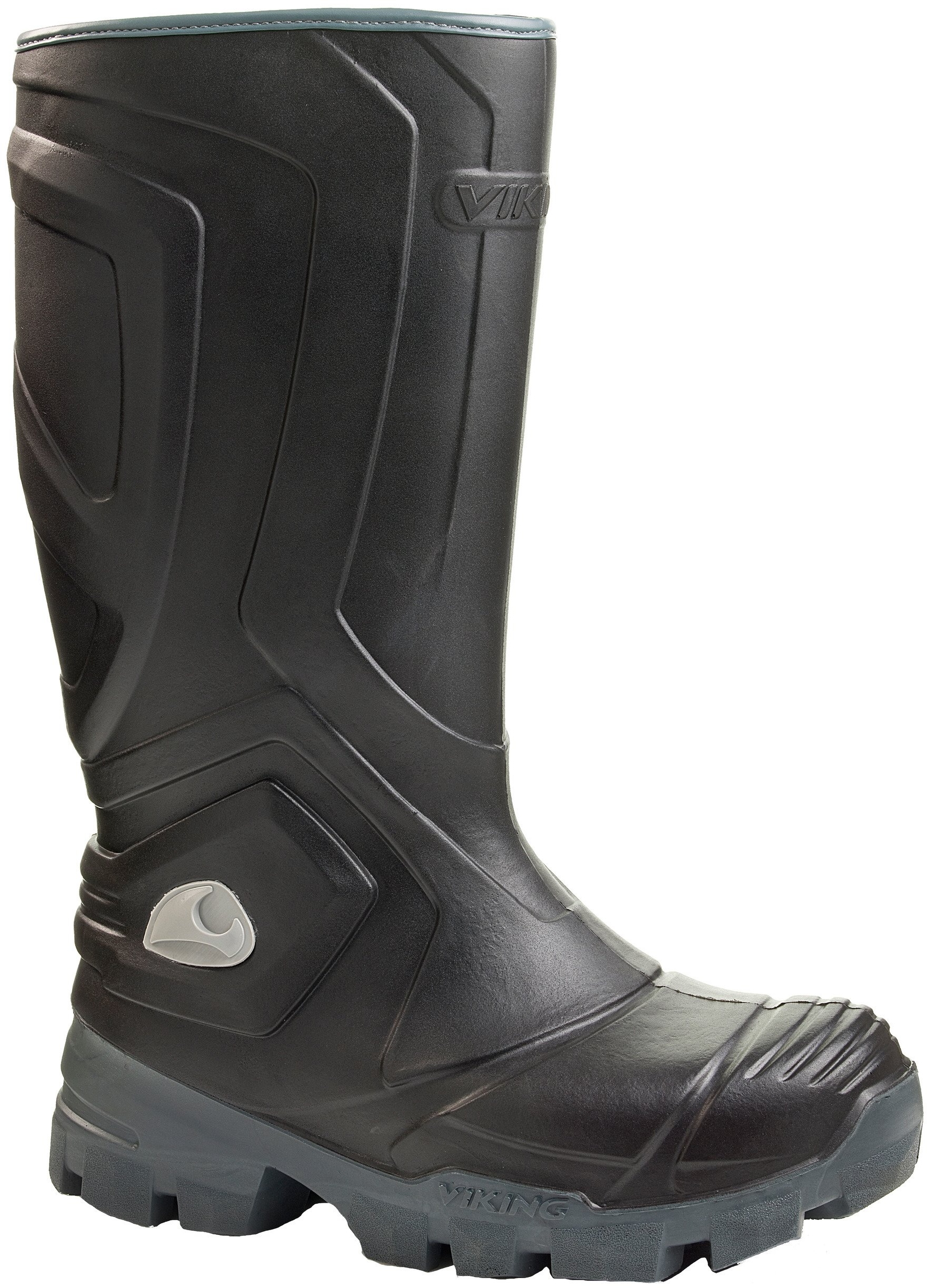 Viking Wintergummistiefel Icefighter, black-grey, 36