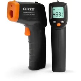 cozze Pizza Starter-Set 3-teilig: Pizzaschaufel, Thermometer und Pizzaschneider