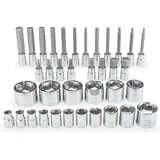 Park Tool SBS-3 Steckschlüssel Nuss- und Bit-Set 37 Teile