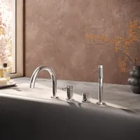 Herzbach DEEP Einhebelmischer, für Wanne, 18.022025.1.01,