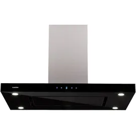 Klarstein Valeria Inselhaube 90 cm Schwarz