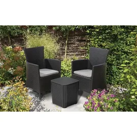 KETER Iowa Set 3-tlg. Grau
