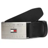 Tommy Hilfiger Herrengürtel Leder schwarz 95