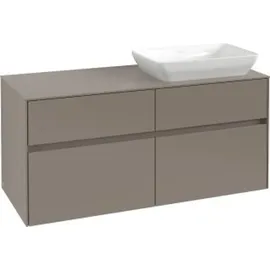 Villeroy & Boch Collaro Waschtischunterschrank C11400VR 120x54,8x50cm, Waschtisch rechts, Graphite