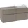 Villeroy & Boch Collaro Waschtischunterschrank C11400VR 120x54,8x50cm, Waschtisch rechts, Graphite