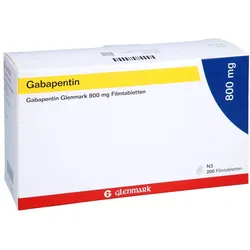 GABAPENTIN Glenmark 800 mg Filmtabletten 200 St