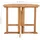 vidaXL Gartentisch Klappbar 90 x 90 x 75 cm Teak/Braun