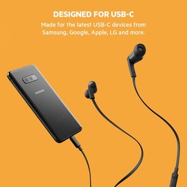 Belkin Rockstar Kopfhörer USB-C schwarz