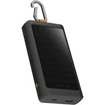 Xtorm Go2 Series Solar Powerbank 10.000mAh 15W 1x USB-C / 1x USB-A charcoal schwarz