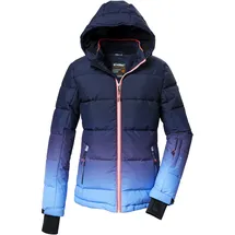 KILLTEC Mädchen Skijacke/Ski-Steppjacke mit Kapuze und Schneefang KSW 330 GRLS SKI QLTD JCKT, lavendel, 128