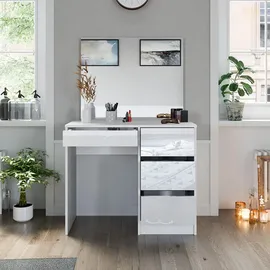 Vicco Schminktisch Sherry Weiß 90 cm