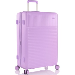 Hartschalen-Trolley HEYS „Pastel, 76 cm“ Gr. B/H/T: 51 cm x 76 cm x 30 cm 109 l, lila (lavender) Koffer Hartschalenkoffer