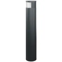 ESYLUX EL10820649 Pollerleuchte aus hochwertigem Aluminium mit Lotuseffekt ALVA