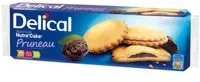 Delical Biscuit fourré Nutra'Cake® Pruneau Cookies 3x135 g