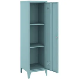 [en.casa] Einzelspind Kurikka 137 x 38 x 38 cm Graublau