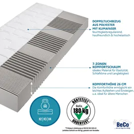 Beco Grand Master 90 x 200 cm H2/H4