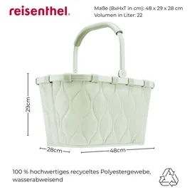 Reisenthel carrybag puffer iced matcha