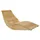 Home Deluxe Wellenholzliege 60 x 60 x 82 cm Braun