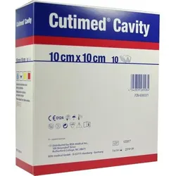 Cutimed Cavity Schaumverb.10x10cm nicht haftend