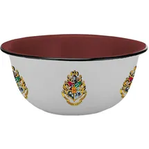 Gedalabels Müslischale Hogwarts Wappen Emaille-Optik Grau 400 ml