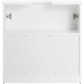 SoBuy Waschbeckenunterschrank Weiß