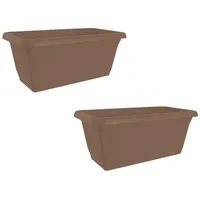 Hti-Living HTI-Living, Blumentopf, Blumenkasten mit Wasserspeicher 40 cm 2er