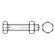 Industrial Quality Supplies Sechskantschraube ISO 4017 M16 x 80 25 Stück