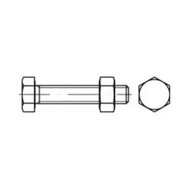 Industrial Quality Supplies Sechskantschraube ISO 4017 M16 x 80 25 Stück