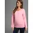 NEUN MONATE neun 9 monate Umstandsshirt in rosa/weiß | Gr.: 36/38,