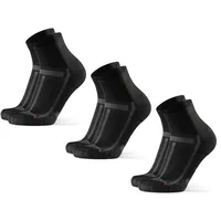 Danish Endurance Quarter Laufsocken, 3 Paar Knöchelhohe Sportsocken, Leichte
