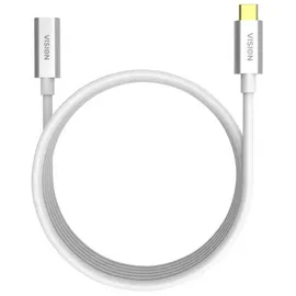 Vision USB-C auf USB-C 2 m Weiß