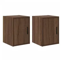 vidaXL Garagen-Wandschränke 30 x 41 x 60 cm Braun