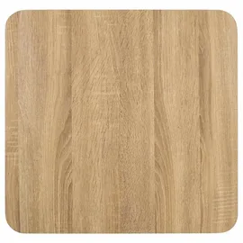 vidaXL Bistrotisch 50 x 50 cm Hellbraun