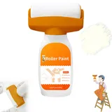 Akayoo Wandreparatur-rollbürste Mit Wandreparaturpaste,500g Ausbesserungsfarbe Weiss Wand,wandfarbe Ausbessern Weiß,wandradierer Für Weiße Wände,Farbe Ausbessern Weiß,Graffiti Entferner
