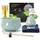 TEANAGOO Matcha-Set| MatchaTee Set| Matcha Besen| Matcha Tea Set | Matcha Schale| Matcha-Teeset für die Zubereitung von Frühstück/Matcha-Latte, N36, Seladon-Blau,Geschenk für Matcha-Liebhaber,