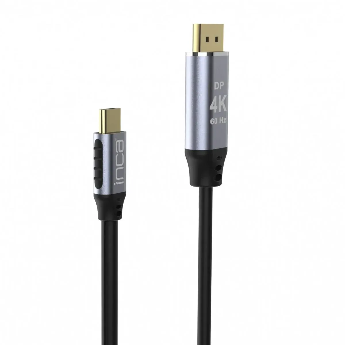 Inca ITCD-02TX HDMI-Kabel 2 m HDMI Typ A (Standard) USB Typ-C Schwarz