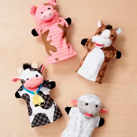 Melissa & Doug Hand Puppets Farm Friend