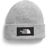 THE NORTH FACE TNF Logo Box Cuffed Beanie, TNF Light Grey Heather/30 Year Him, Einheitsgröße Regular - Einheitsgröße