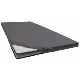 bellana Spannbettlaken Jersey-Elasthan 140 x 200 - 160 x 220 cm grau