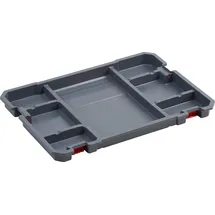 Connex Aufsatz für Systemboxen 1 großes + 6 kleine Fächer Kunststoff