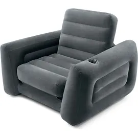 Intex 66551NP Pull-Out Chair, 117x224x66 cm Dunkelgrau